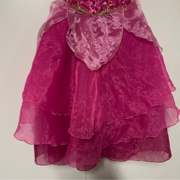 Disney Parks Castle Collection Aurora Princess Dress Sleeping Beauty Size 7/8 - Picture 5 of 7